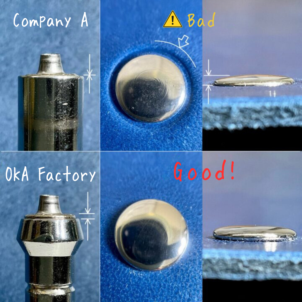 【レザークラフトツール】カシメ打 L