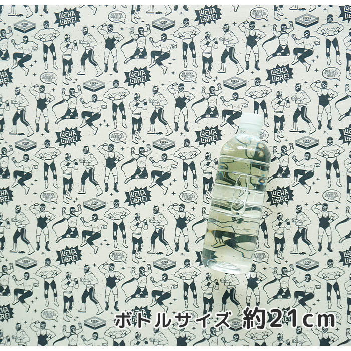 《 君もルチャらないか? 》コットン100% オックス MA-0015