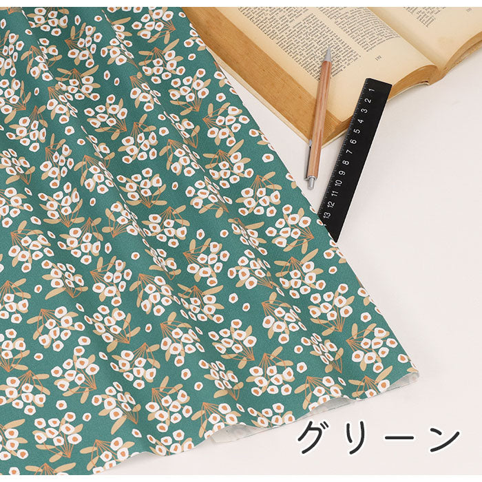 《 丸い花 》コットン100% オックス MA-0377~0382