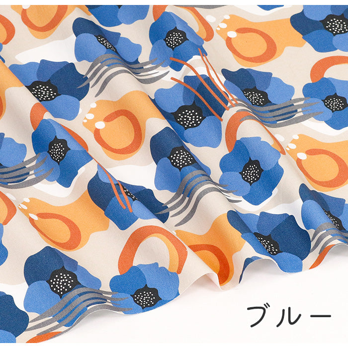 《 花手水 》コットン100% オックス MA-0408~0412