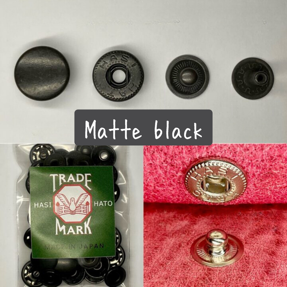 【レザークラフトツール】バネホック M/大 10組