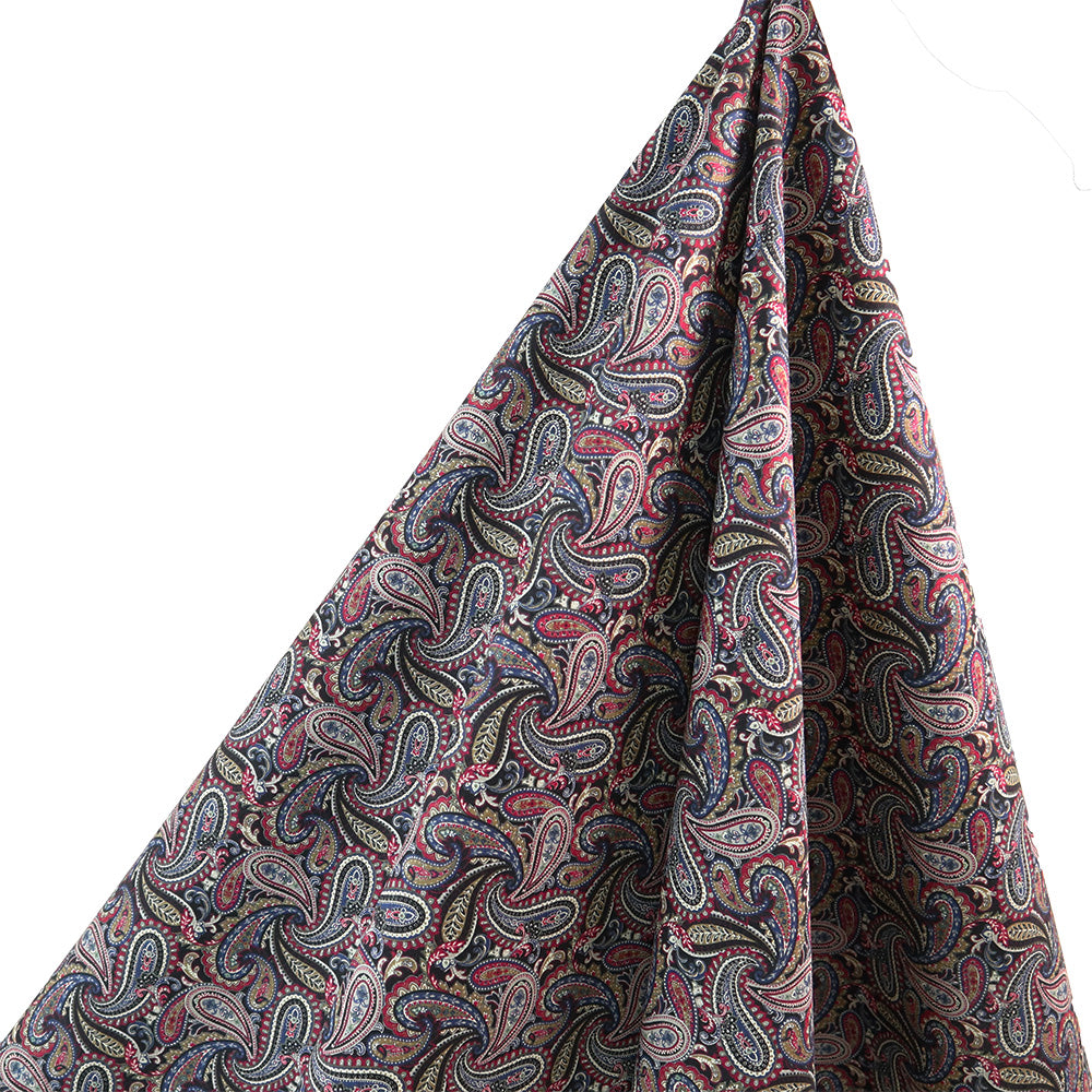 200本ブロード スタイリッシュビンテージ ペイズリー 最短50㎝ 4223