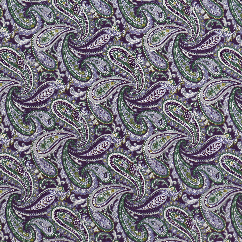 200本ブロード スタイリッシュビンテージ ペイズリー 最短50㎝ 4223