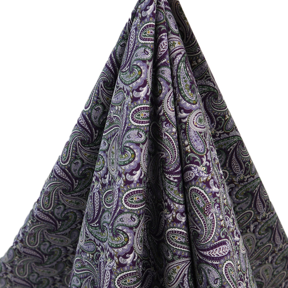 200本ブロード スタイリッシュビンテージ ペイズリー 最短50㎝ 4223