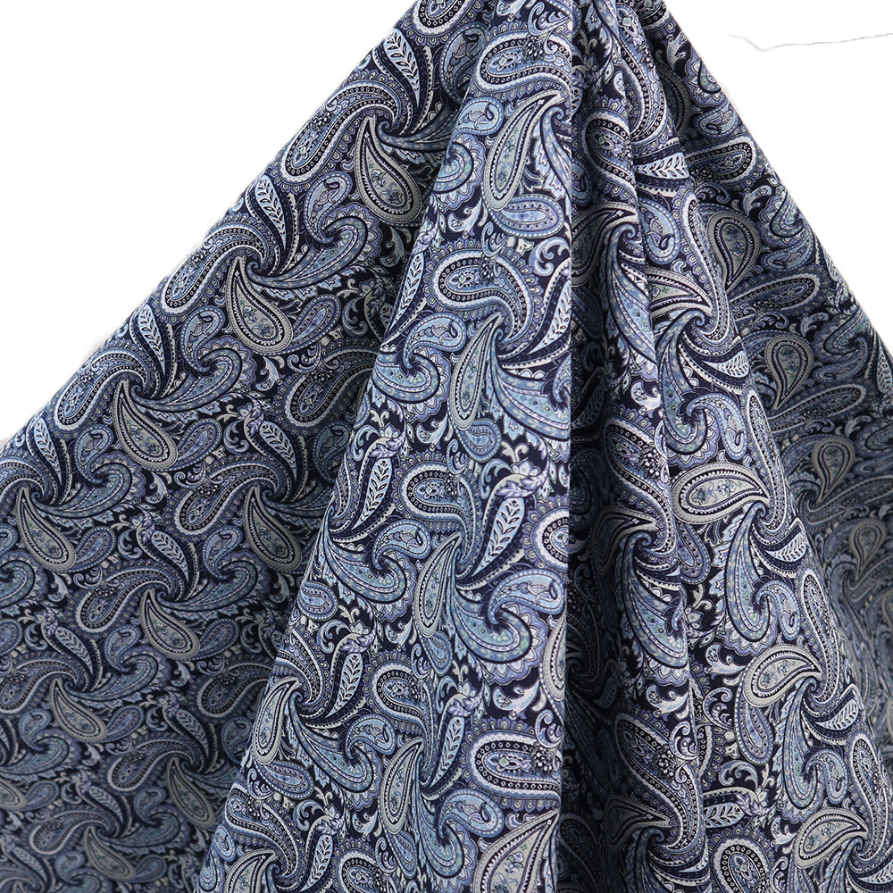 200本ブロード スタイリッシュビンテージ ペイズリー 最短50㎝ 4223