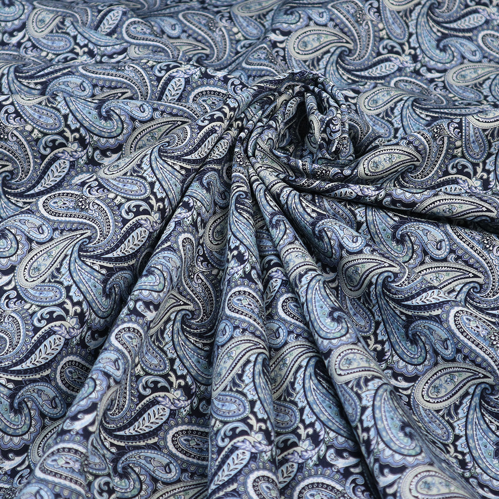 200本ブロード スタイリッシュビンテージ ペイズリー 最短50㎝ 4223