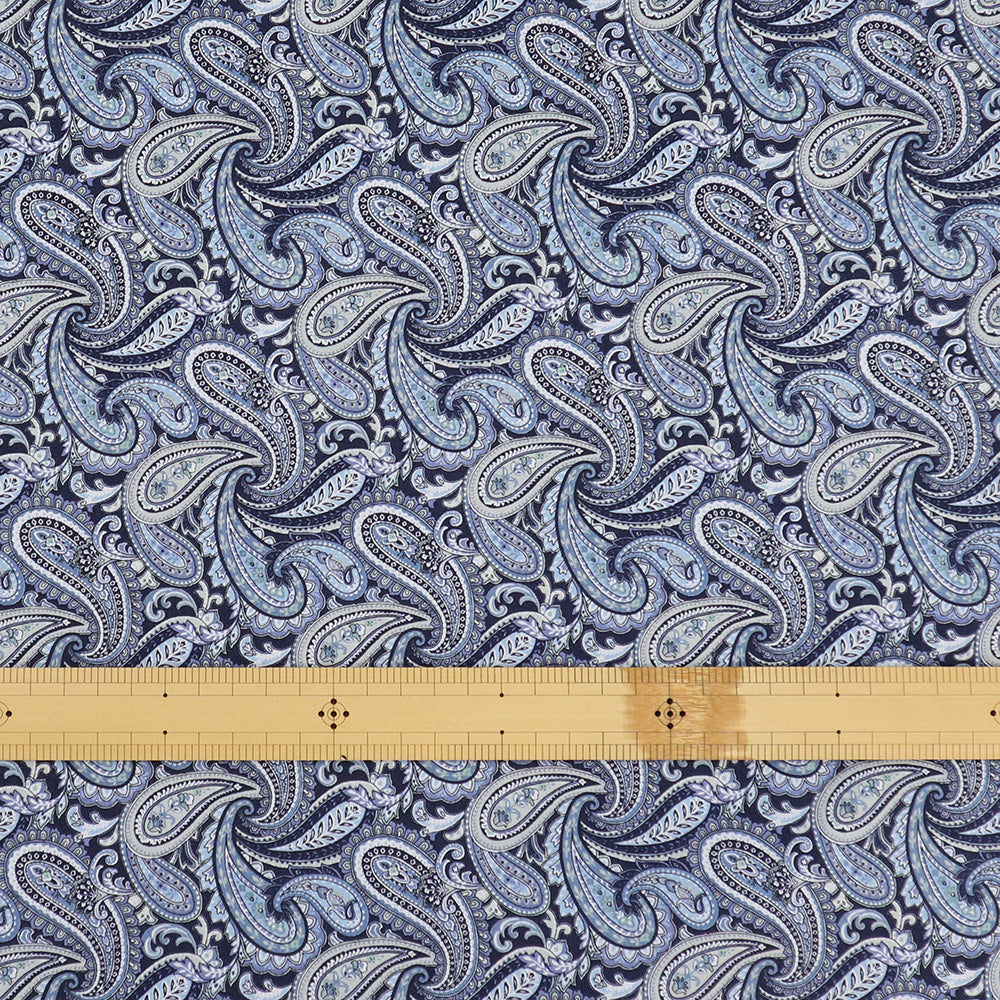 200本ブロード スタイリッシュビンテージ ペイズリー 最短50㎝ 4223