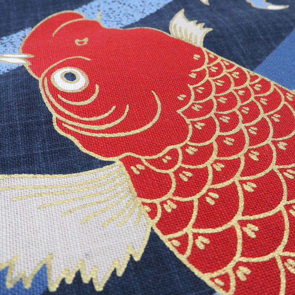 【むら糸タペストリー】登竜門 KP7290-13 約48cm×約110cm