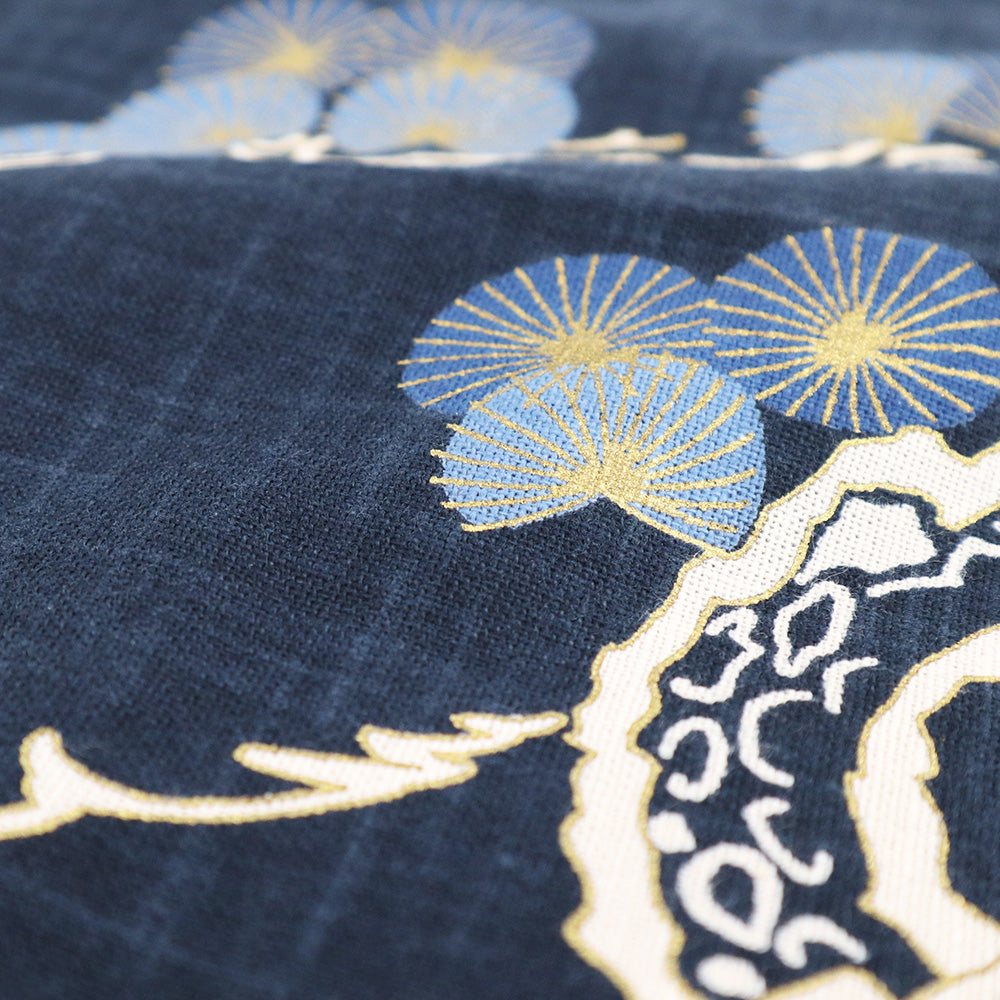 【むら糸タペストリー】登り鯉 KP7290-97 約48cm×約110cm