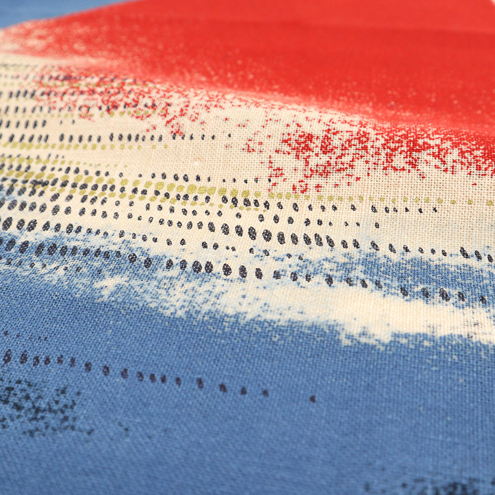 【むら糸タペストリー】赤富士 KP7290-11 約48cm×約110cm