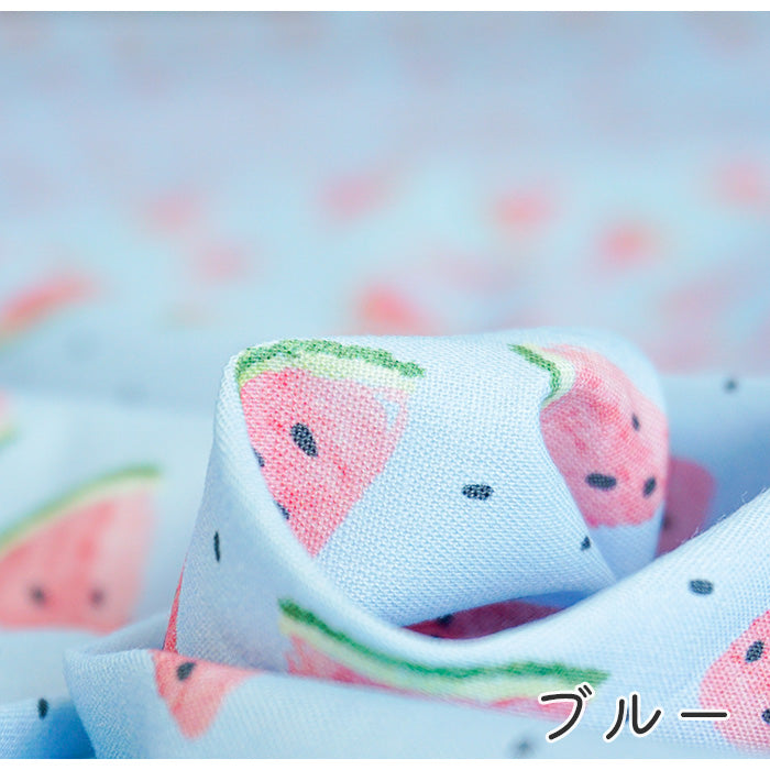 《 スイカの季節 》 コットン100% シーチング MA-0074~0076