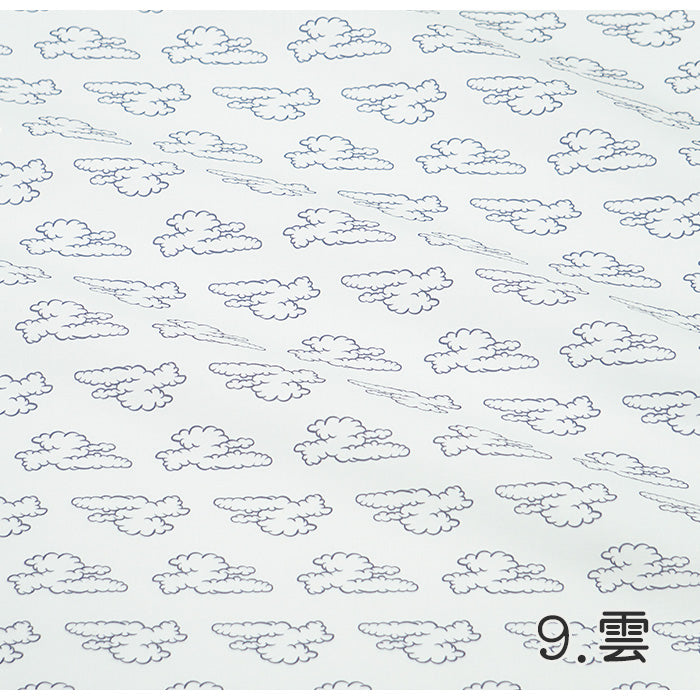 《 WASABIシリーズ2 雲 》 コットン100% シーチング MA-0223