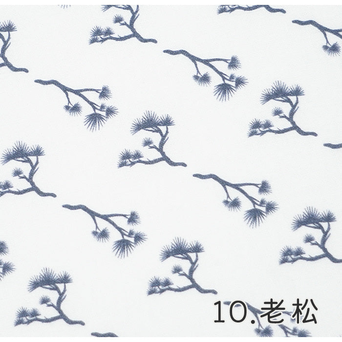 《 WASABIシリーズ2 老松 》 コットン100% シーチング MA-0224