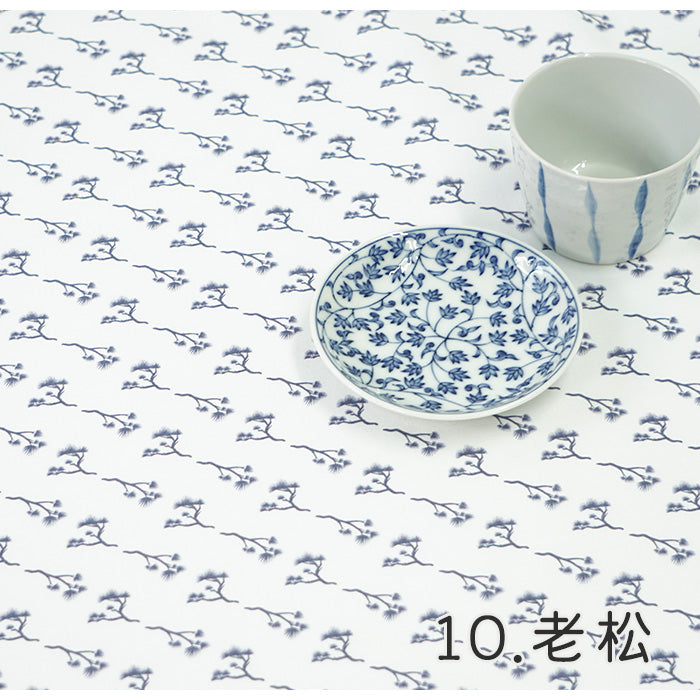 《 WASABIシリーズ2 老松 》 コットン100% シーチング MA-0224