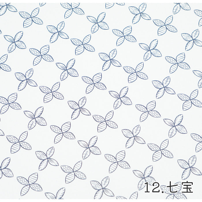 《 WASABIシリーズ3 七宝 》 コットン100% シーチング MA-0226