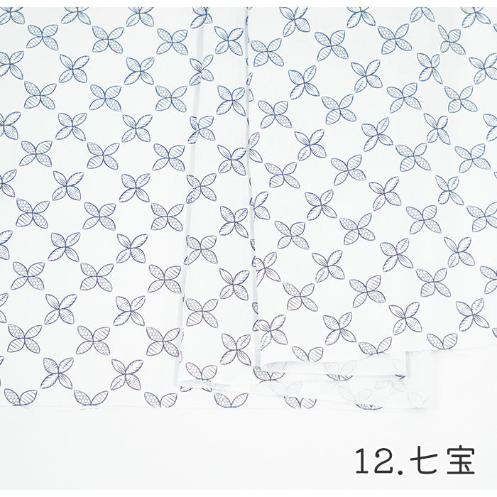 《 WASABIシリーズ3 七宝 》 コットン100% シーチング MA-0226
