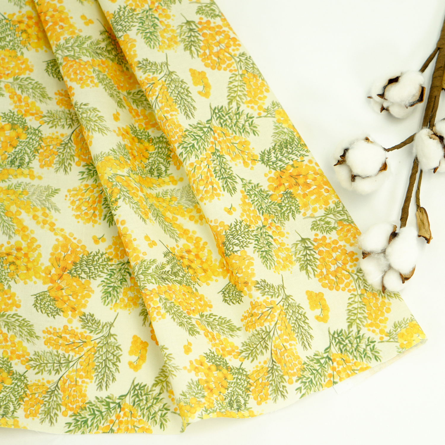 《 ミモザ 》コットン100% シーチング MA-0002