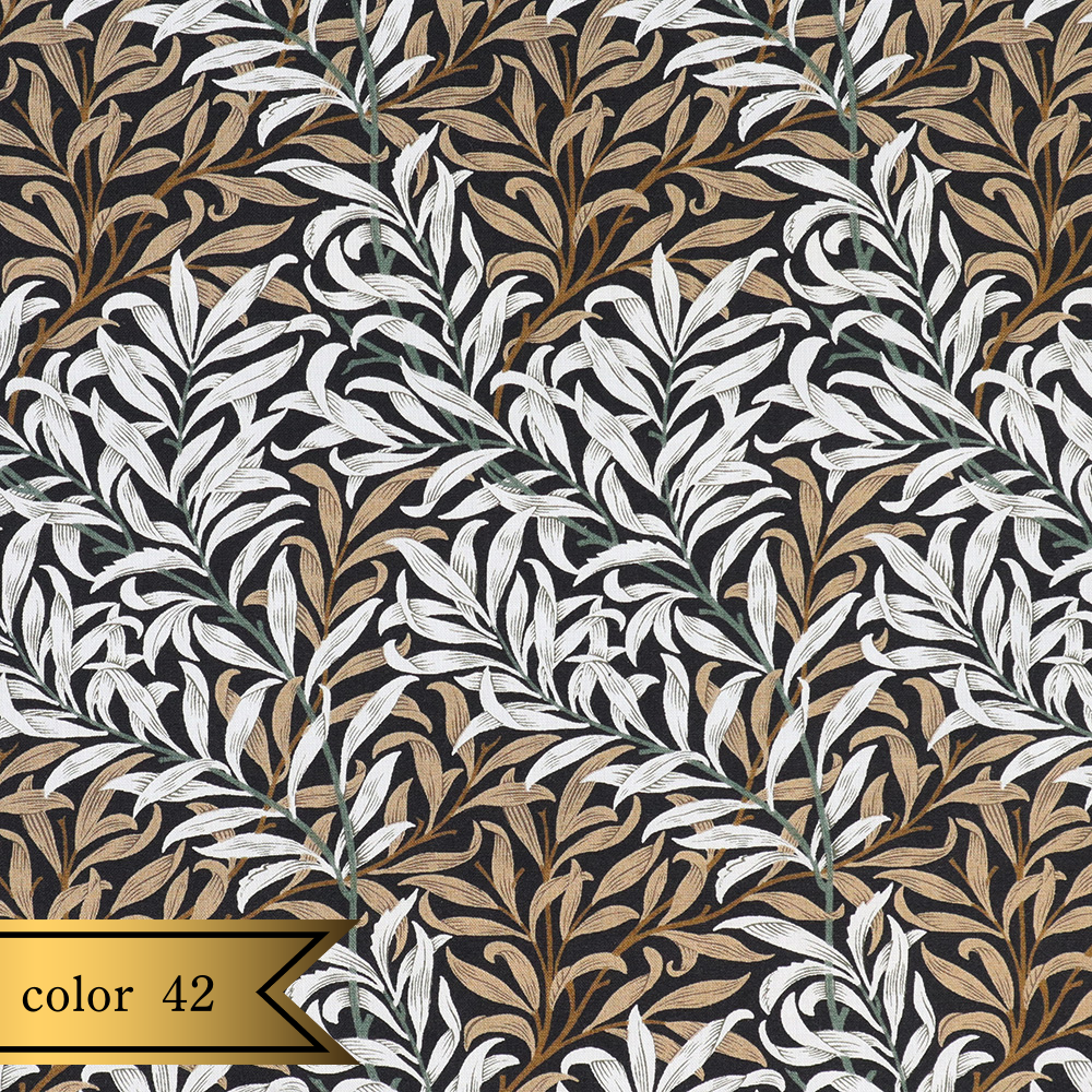 【シーチング】ウィリアム・モリス "Willow Bough" 8113 約110cm巾 全3色