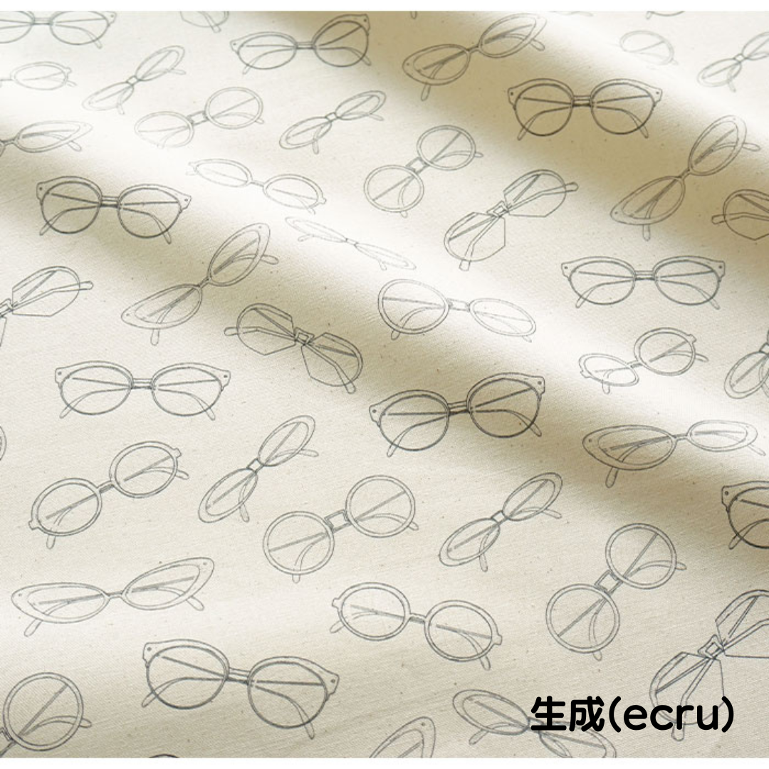 《 めがね、めがね 》コットン100% オックス MA-0077~0079
