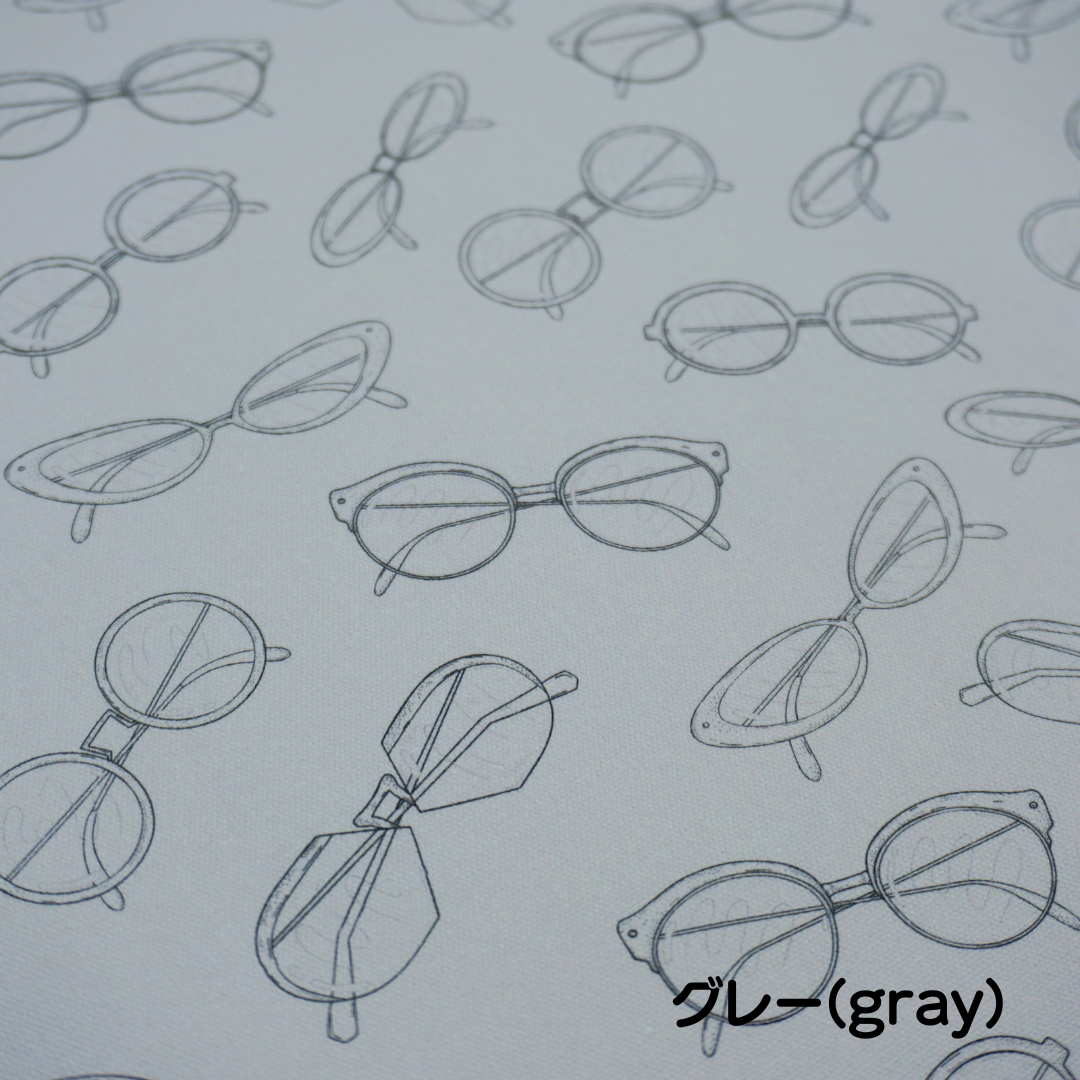 《 めがね、めがね 》コットン100% オックス MA-0077~0079