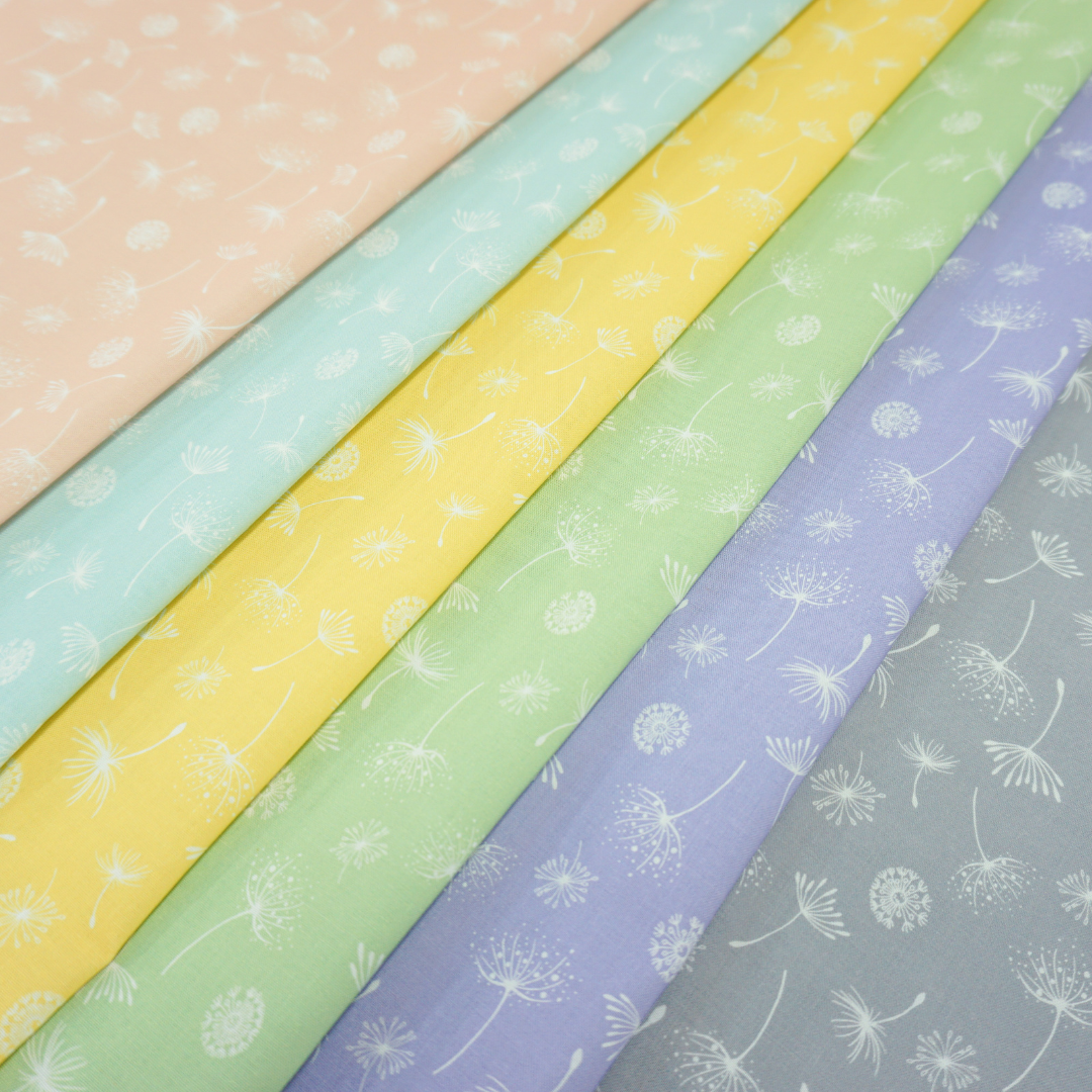 《 たんぽぽ 》コットン100% シーチング MA-0196~0201