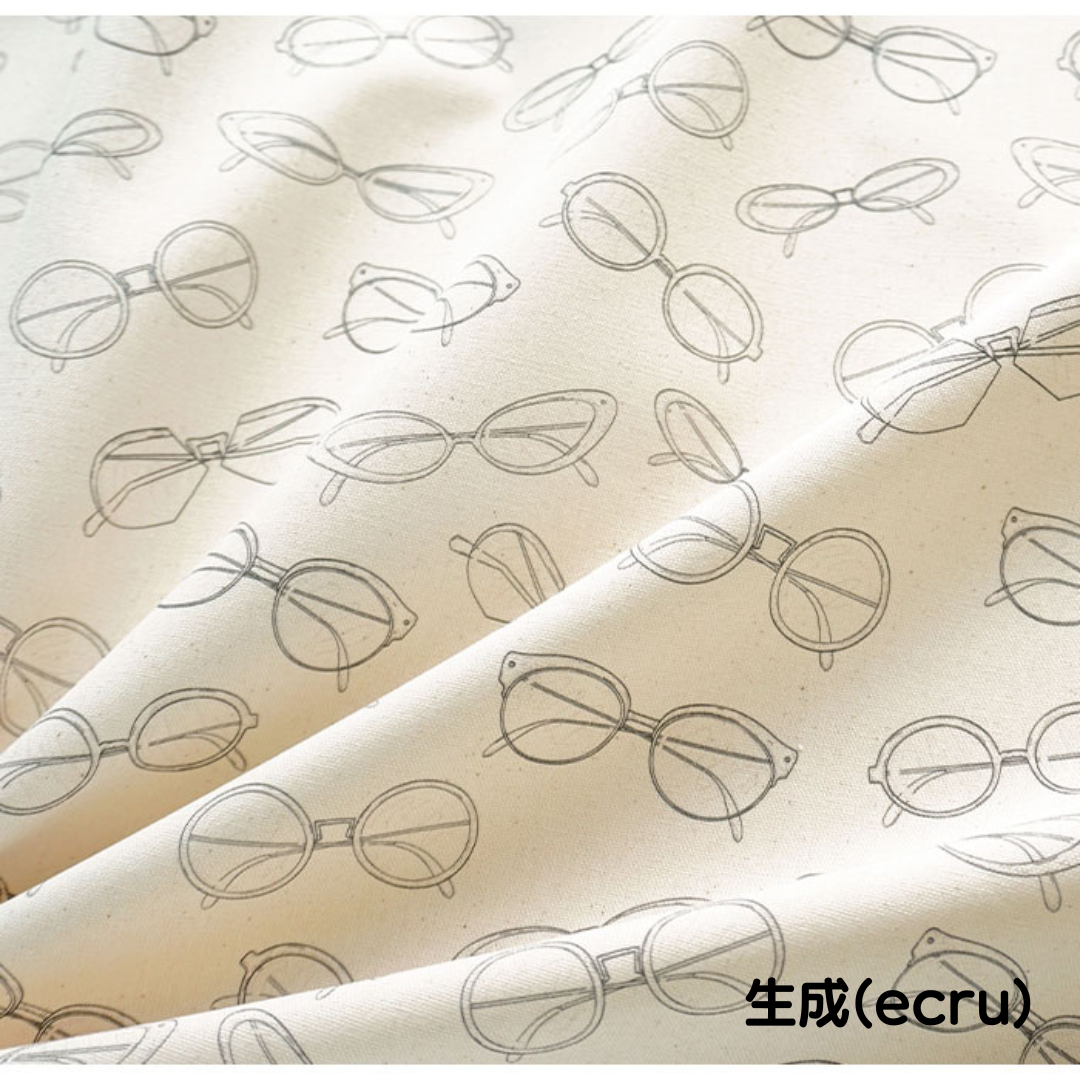《 めがね、めがね 》コットン100% オックス MA-0077~0079