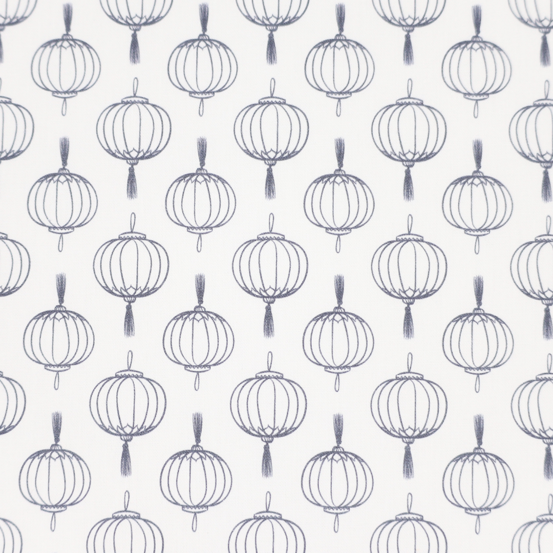 《 WASABIシリーズ4 提灯 》 コットン100% シーチング MA-0232