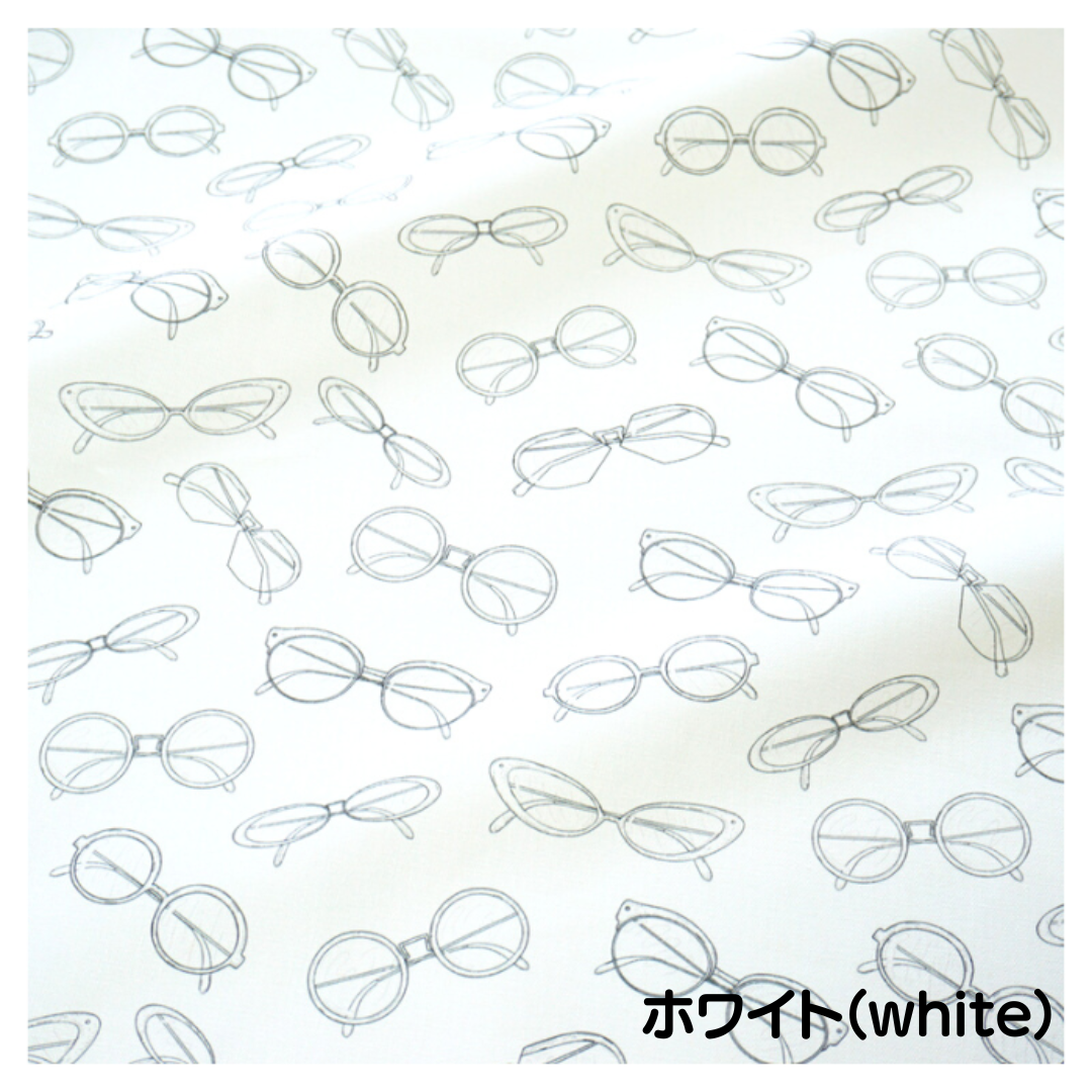《 めがね、めがね 》コットン100% オックス MA-0077~0079