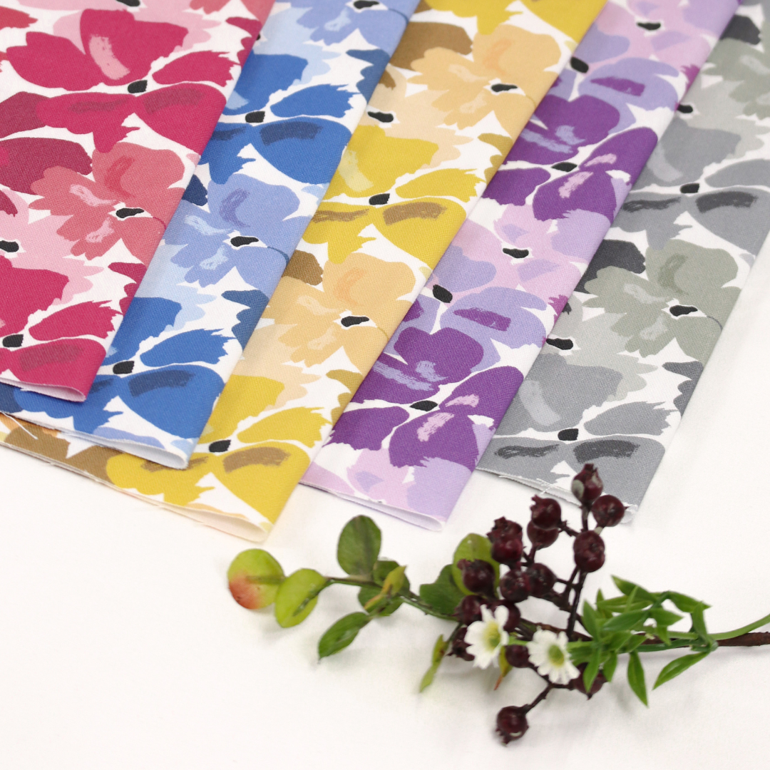 《 Full bloom 》コットン100% オックス MA-0319~0323