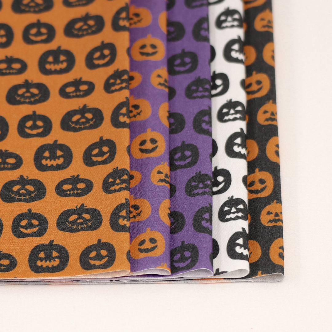 《 パンプキン 》 コットン100% シーチング MA-0337~0341