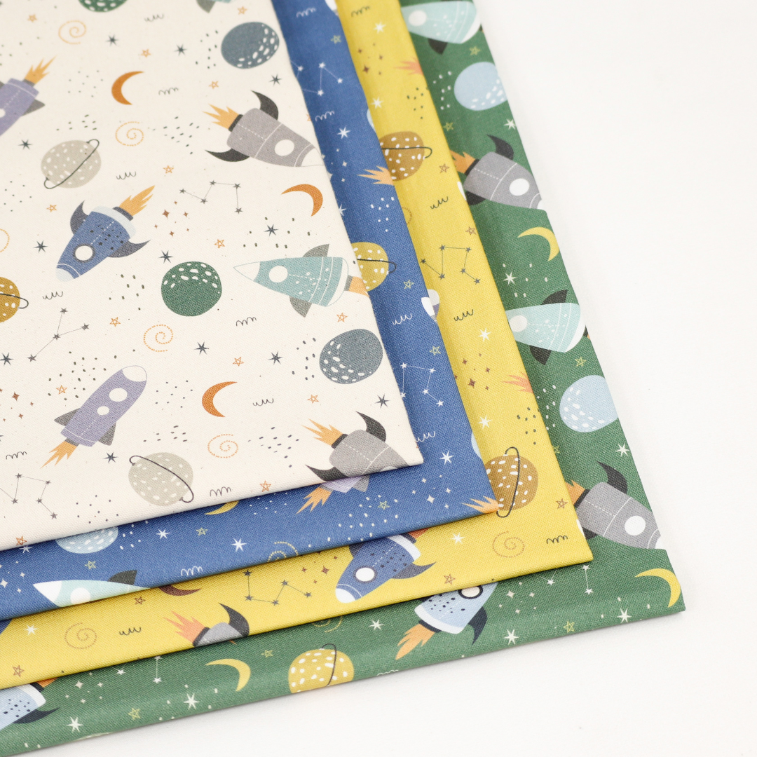 《 宇宙旅行 》コットン100% オックス MA-0418~0421