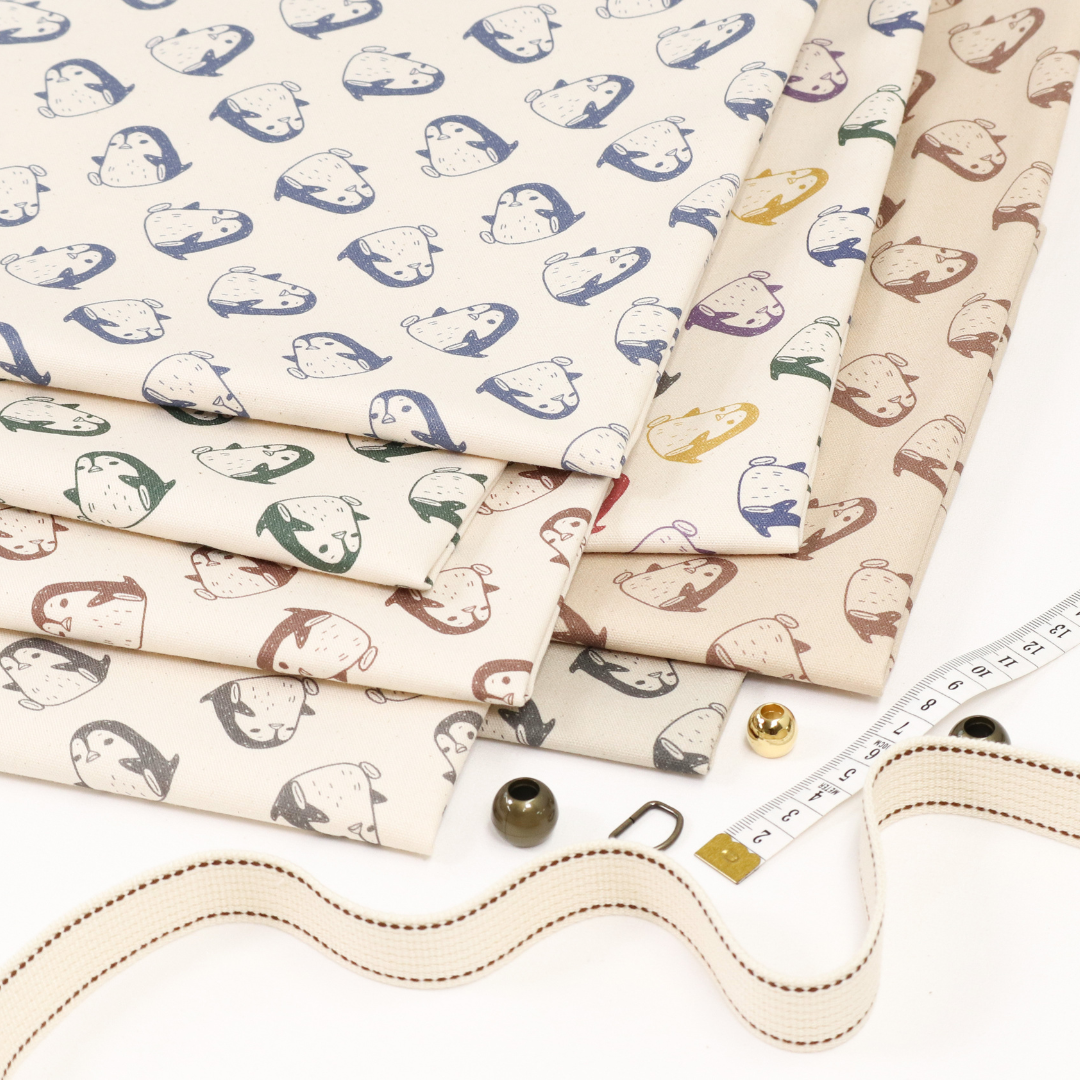 《 ペンギンです。 》コットン100% オックス MA-0422~0428