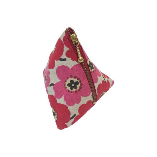 【綿麻】北欧風 ナチュラルプリント(2・中) 59000-W 約110cm巾 全5色