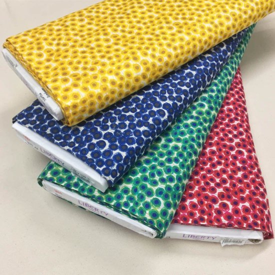 【LIBERTY】リバティ生地 Xanthe Sunbeam ザンジー・サンビーム 約110cm巾 全4色