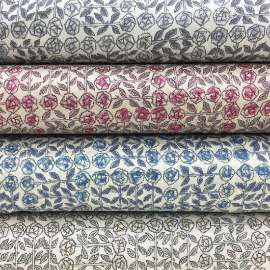 【LIBERTY】sleeping rose スリーピングローズ 約110cm巾 全4色