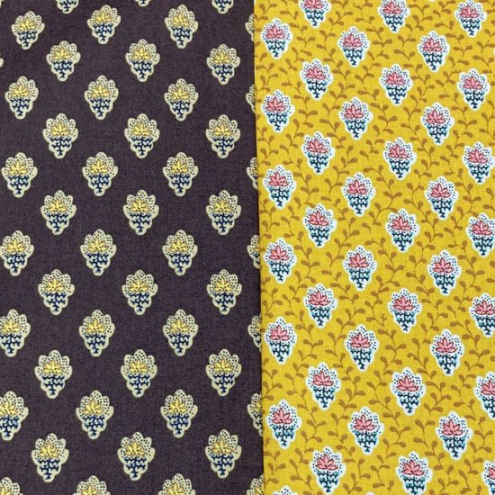 【シーチング】ソレイアード プティット・フルール・デ・シャン 約110cm巾 全2色