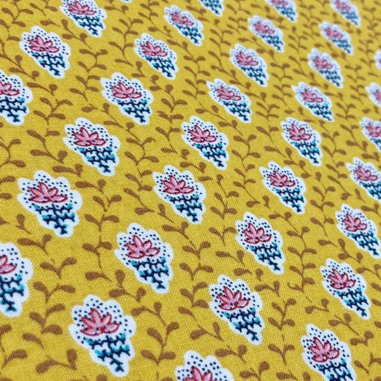 【シーチング】ソレイアード プティット・フルール・デ・シャン SLF-18 約110cm巾 全2色