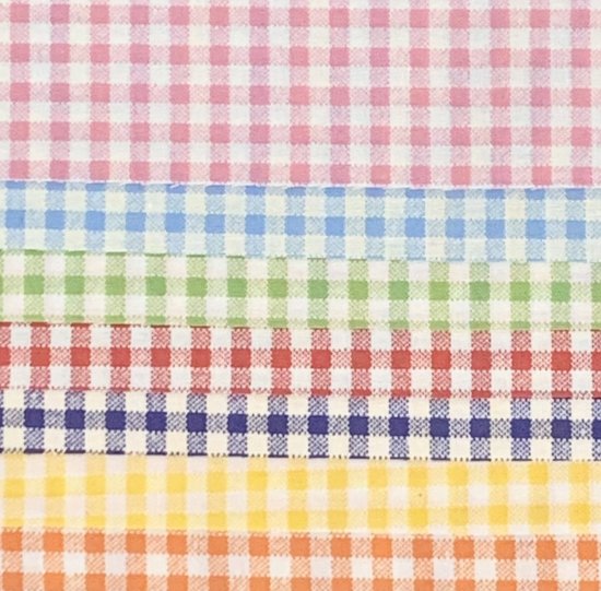 【スケア】9000-300 ギンガムチェック コットン100% 約110cm巾