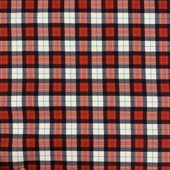 【ツイル】NF88320 チェック コットン100% 約110cm巾