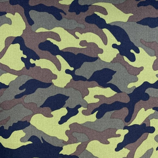 【ツイル】1200 迷彩柄 コットン100% 約110cm巾