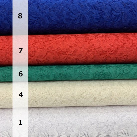 【レース】ラッセルレース ポリエステル100% 約110�p巾