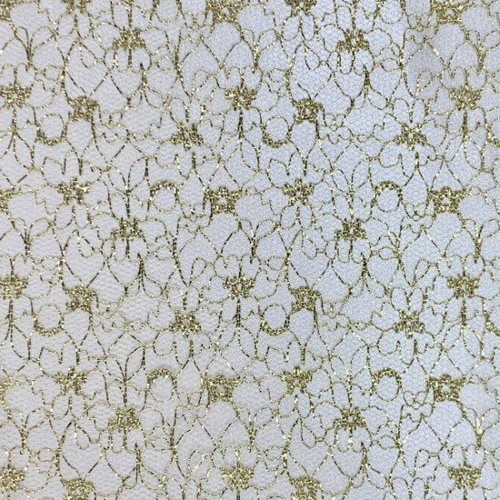 【レース】ラメラッセルレース 3901G ポリエステル100% 約110cm巾