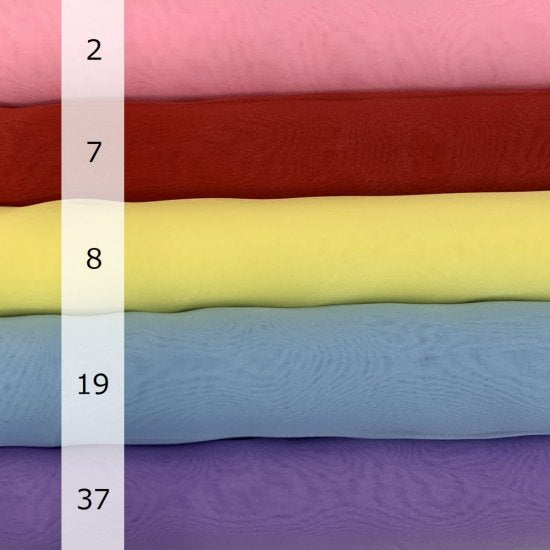 【オーガンジー】ポリエステルオーガンジー 100080 ポリエステル100% 約140cm巾