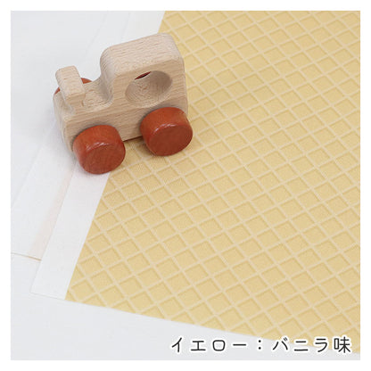 《 スイーツコレクション ～ワッフル柄～ 》 コットン100％ オックス MA-0667～0673
