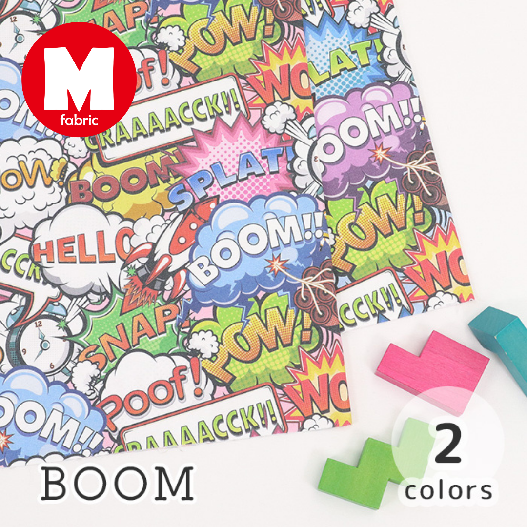 《 BOOM 》 コットン100％ オックス MA-0479～0480