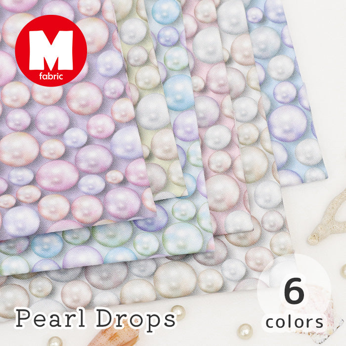 《 Pearl Drops 》コットン100％ オックス MA-0704～0709