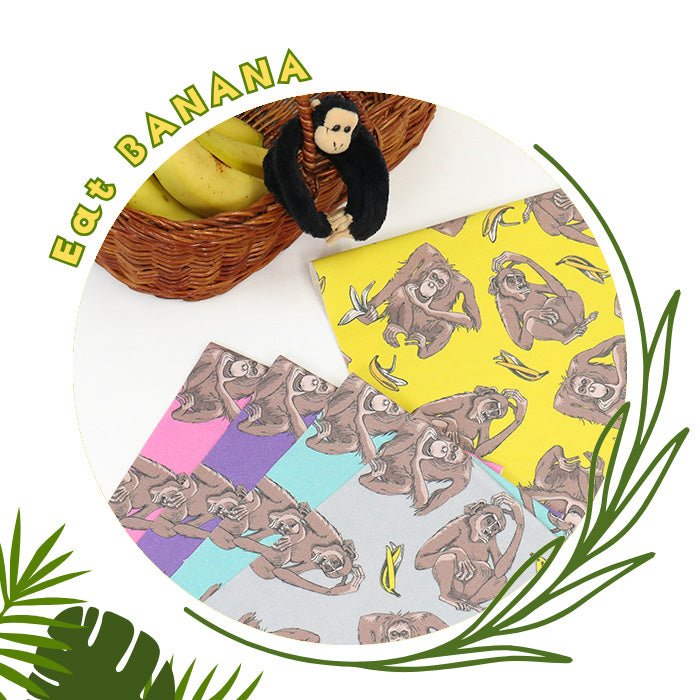 《Eat BANANA》 コットン100％ オックス MA-0489～0493