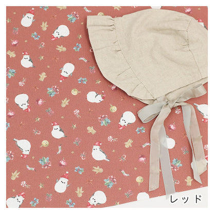 《 シマエナガ -Winter Party- 》コットン100％ オックス MA-0684～0686