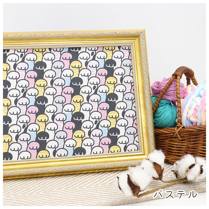 《 猫の手もっと貸します 》コットン100％ オックス MA-0757～MA-0758