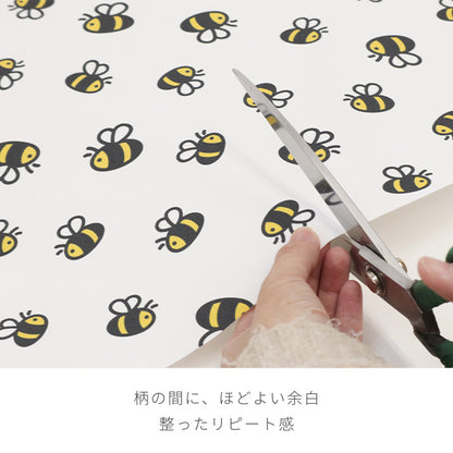 《 ミツバチ 》コットン100％ オックス MA-0710～0714